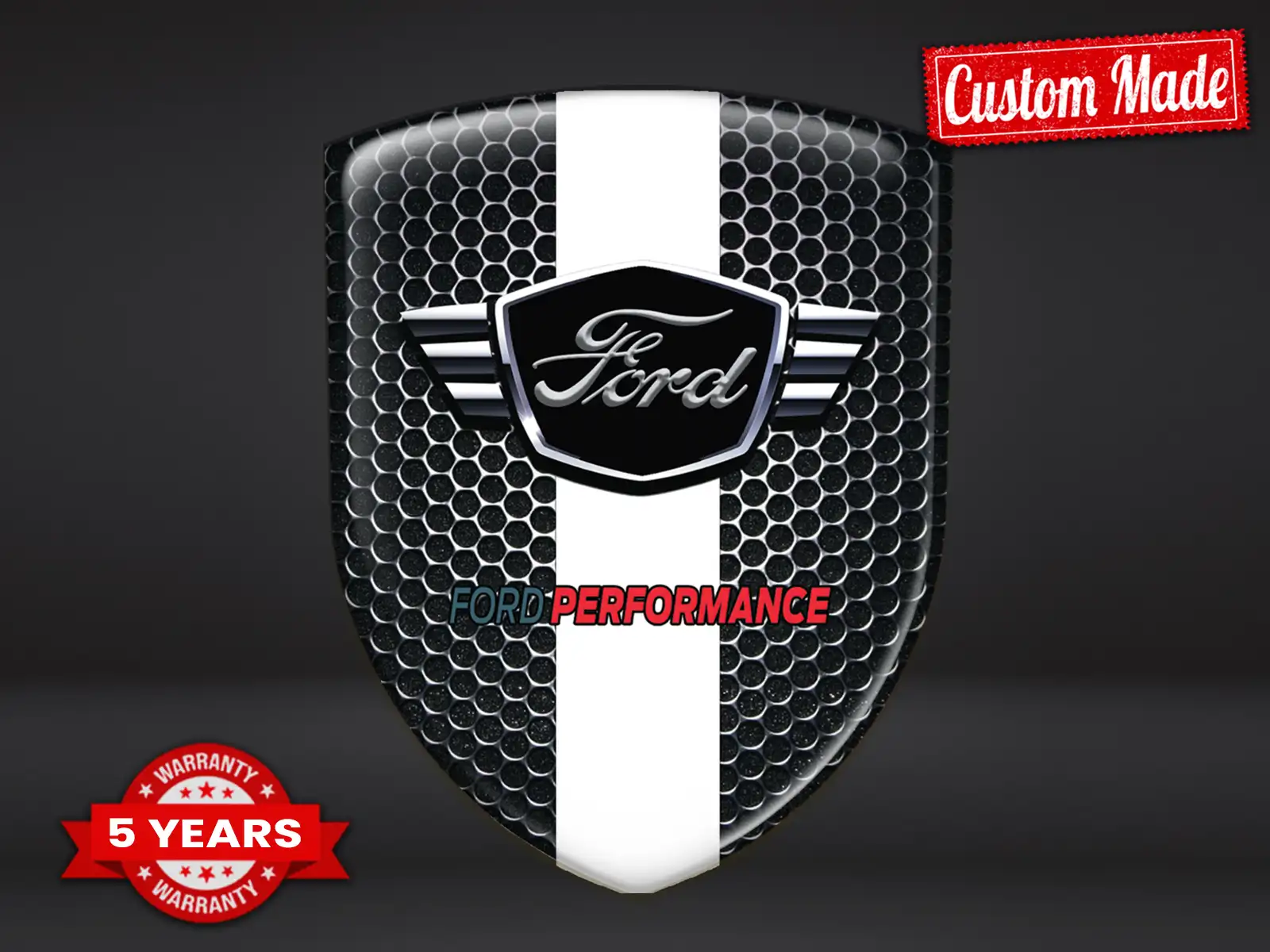 Ford Decalcomanie Parabrezza Auto Max Durevoli Pro Stile